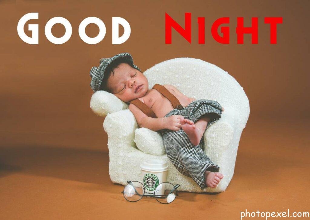 Baby-Sleeping-On-Armchair-Good-Night-Images