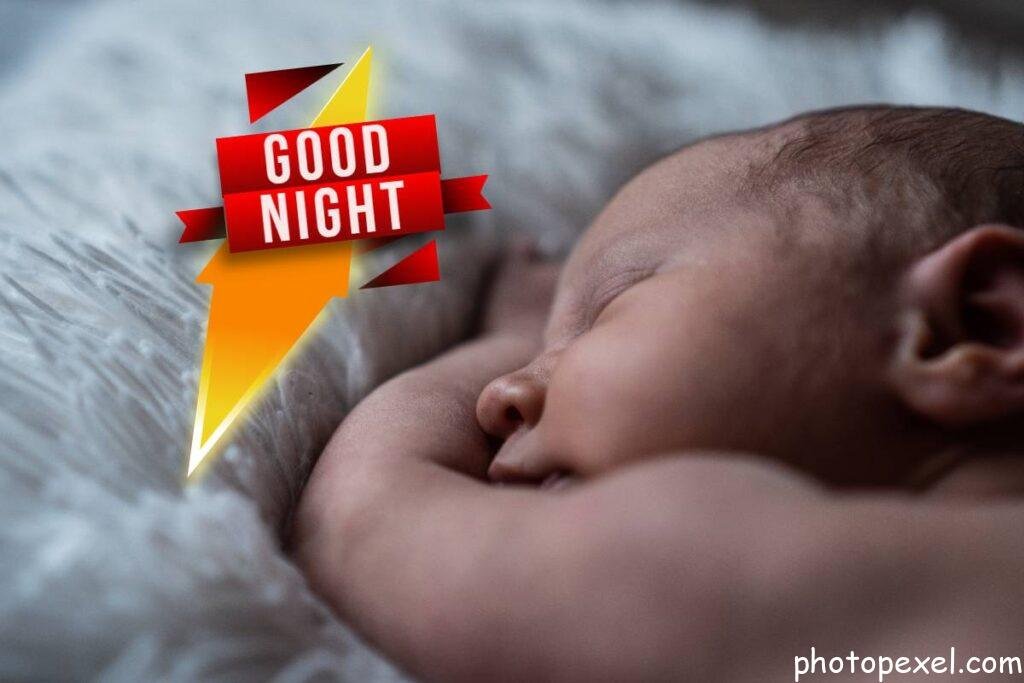 Newborn-Sleeping-Good-Morning-Images