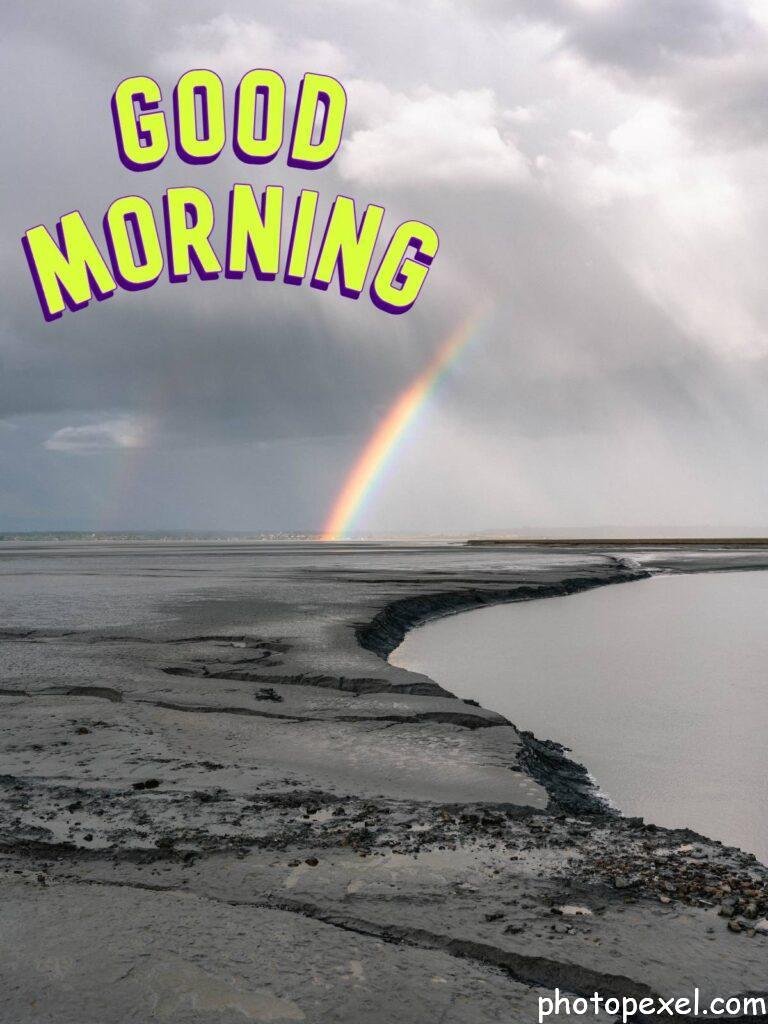 Rainbow-Over-Sea-Good-Morning-Images