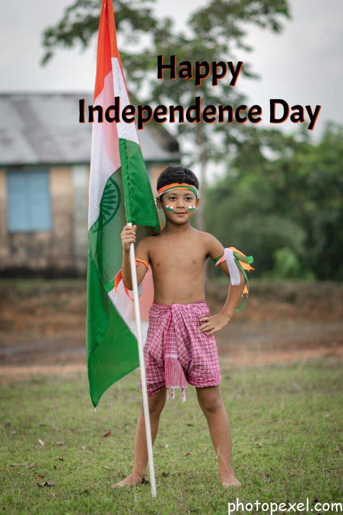 Boy-Holding-A-Flag-Of-India-Happy-Independence-Day-Images