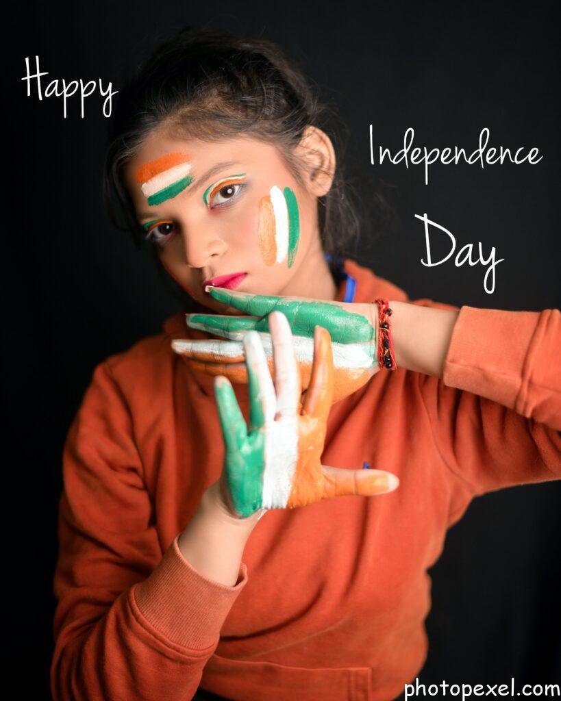 Woman-With-Indian-National-Colors-Happy-Independence-Day-Images